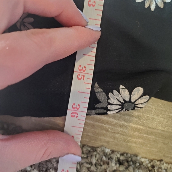 Old Navy Women's Black Floral Swing Dress Size XL NWOT - Picture 5 of 14